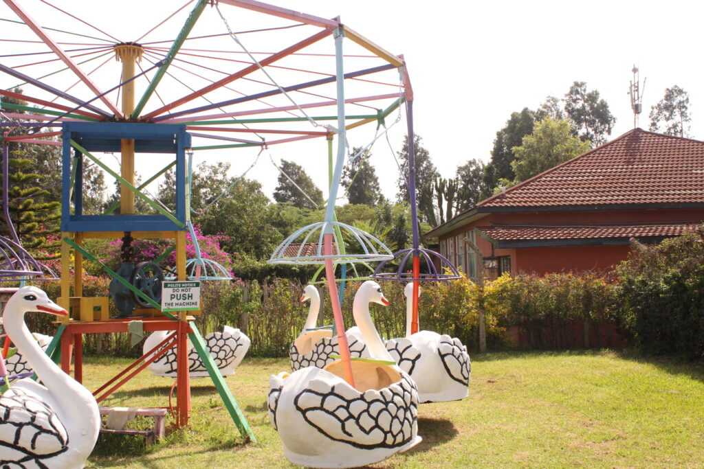 Picture of a carousel at poa place kids park